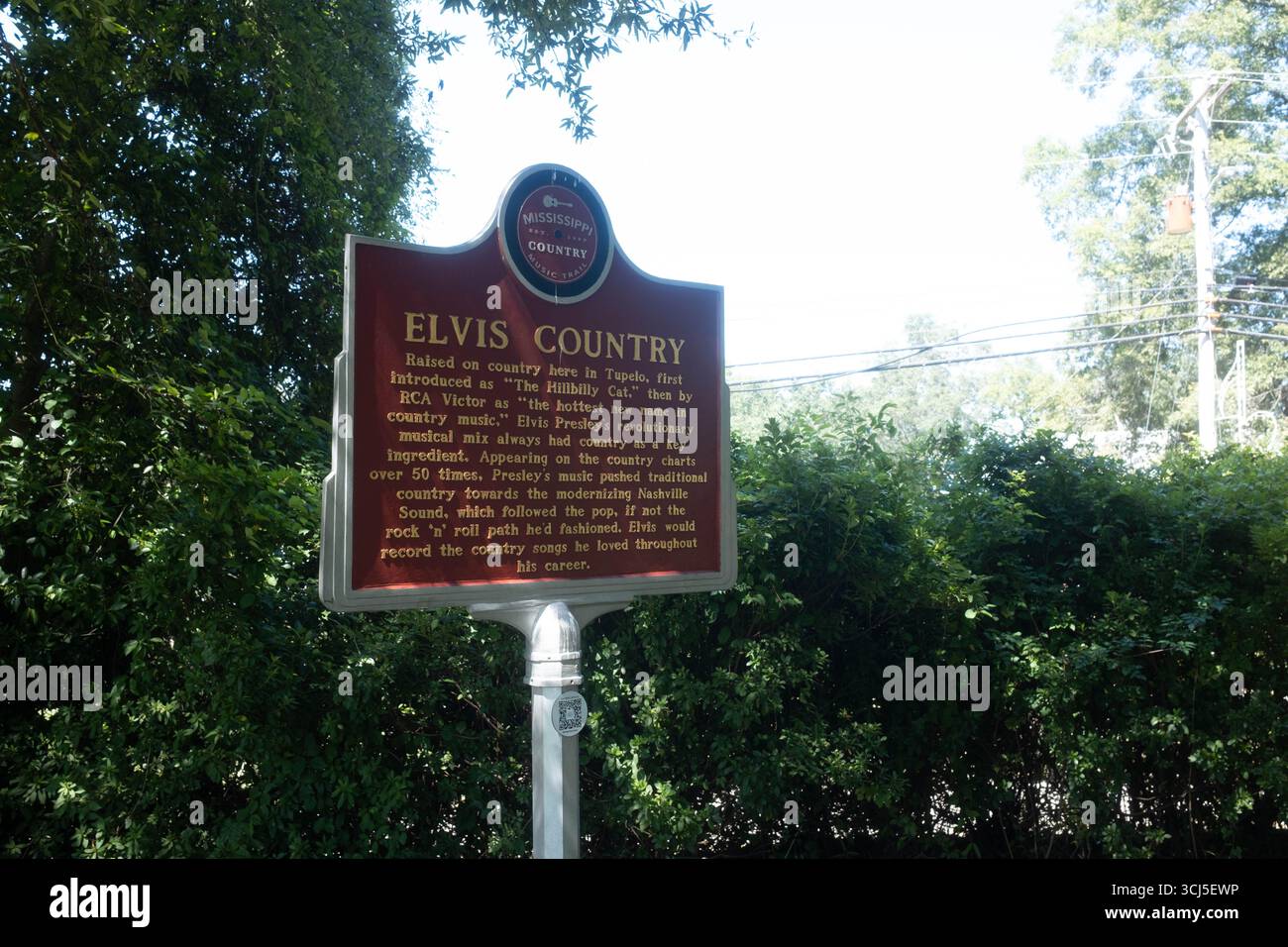 Tupelo, Mississippi, Stati Uniti Foto Stock