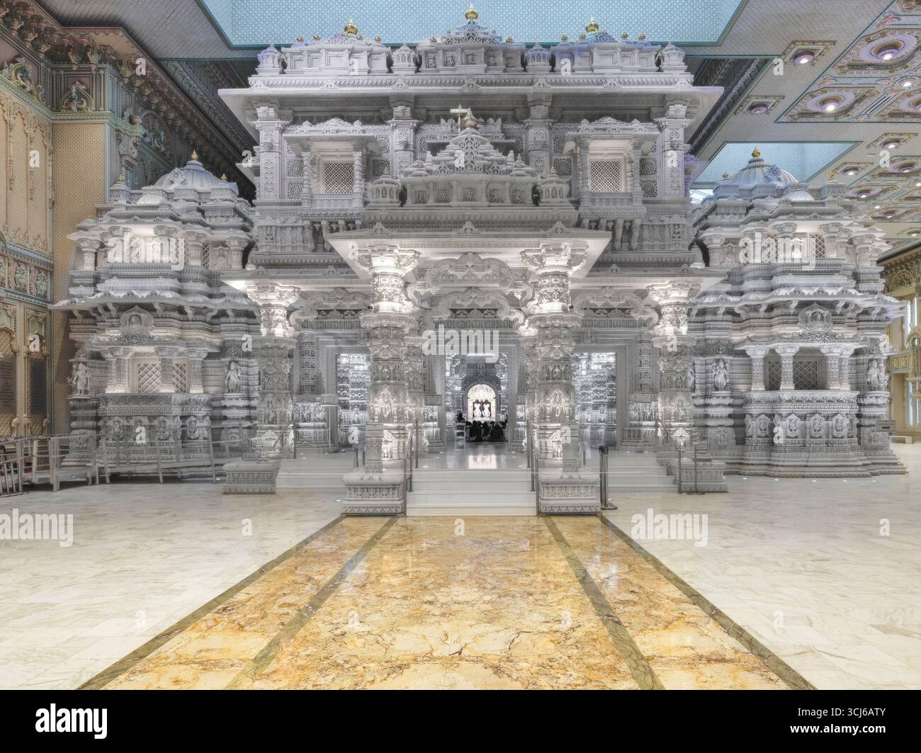BAPS Shri Swaminarayan Mandir Foto Stock