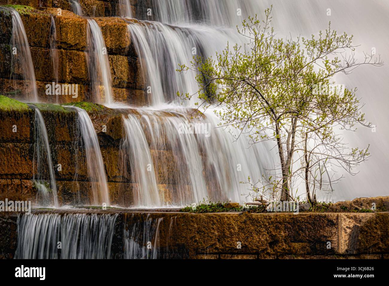 New Croton Dam - Croton Dam è una diga sul fiume Croton a New York, Stati Uniti. Foto Stock
