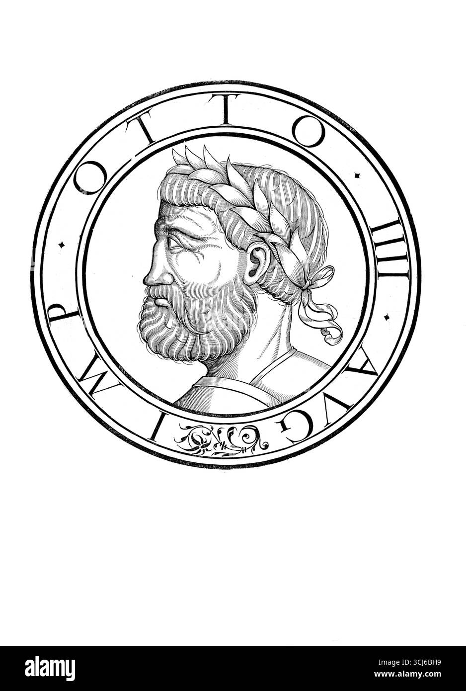 Otto IV di Brunswick (nato nel 1175 o 1176 forse a Brunswick, morto il 19 maggio 1218 ad Harzburg) fu re romano-tedesco dal 1198 al 1218 e imperatore del Sacro Romano Impero dal 1209 al 1218, autentica riproduzione restaurata digitalmente da un originale del XIX secolo, data di registrazione non dichiarata Foto Stock