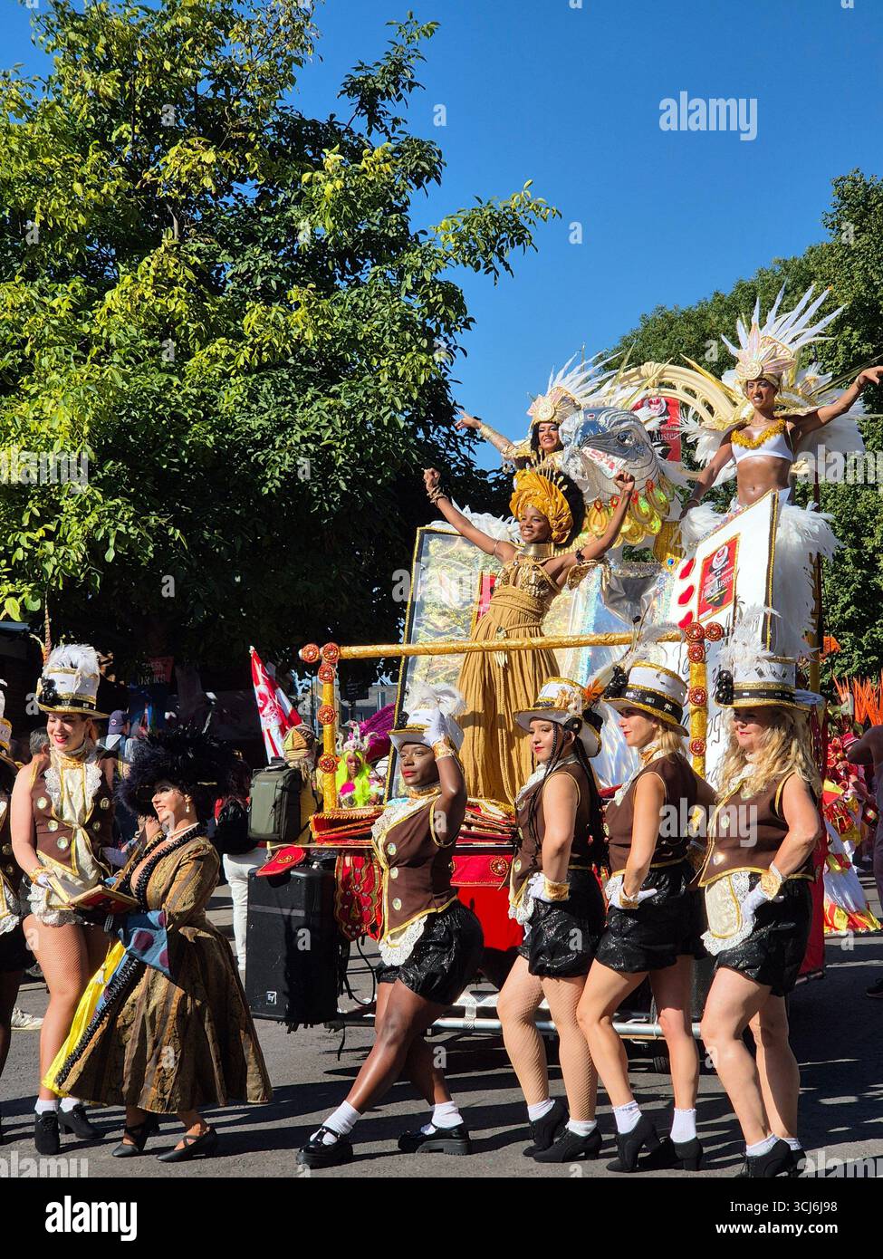 London Notting Hill Carnival 2025, Regno Unito Foto Stock