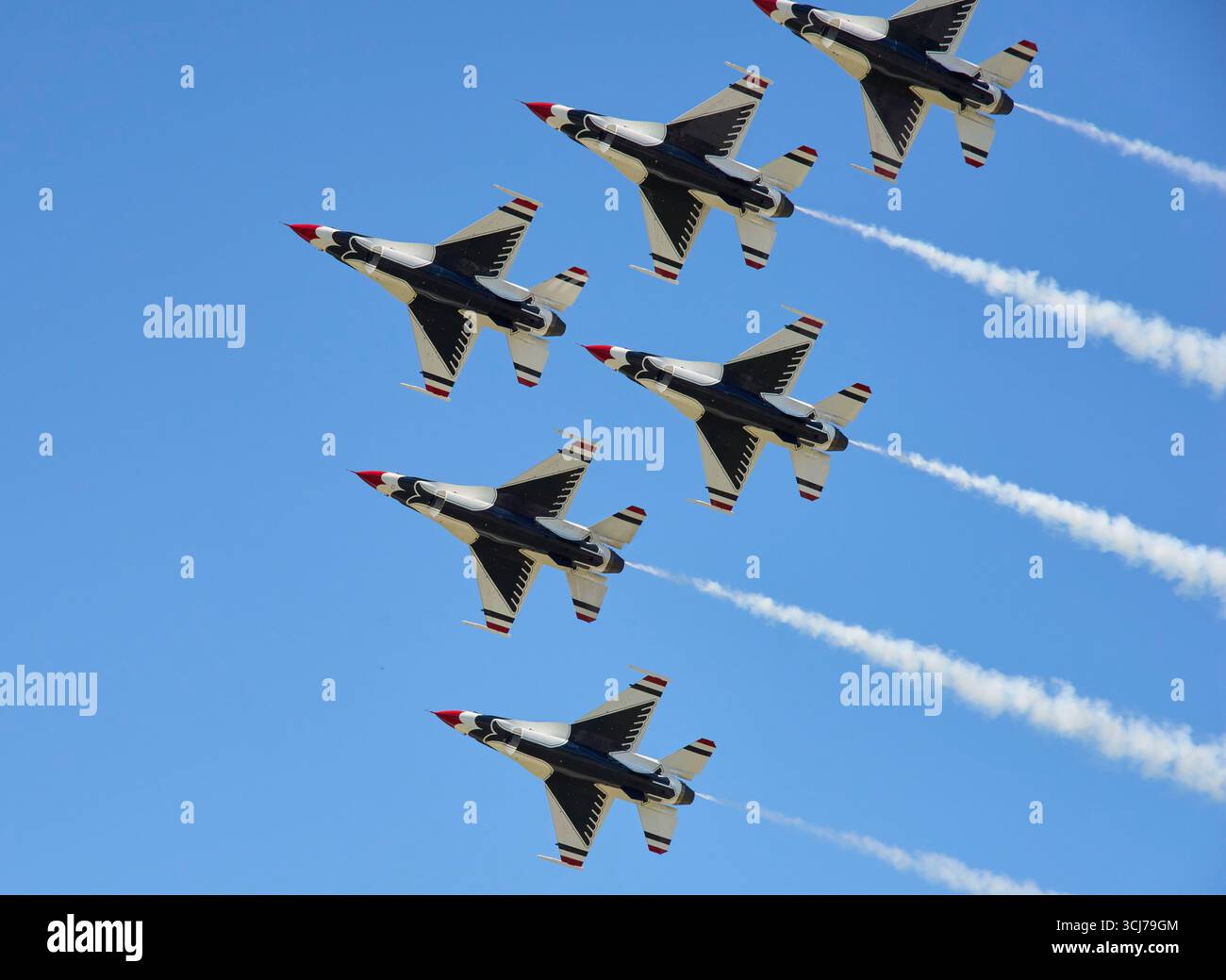 2025 Cleveland Air Show USA Air Force Thunderbirds Foto Stock
