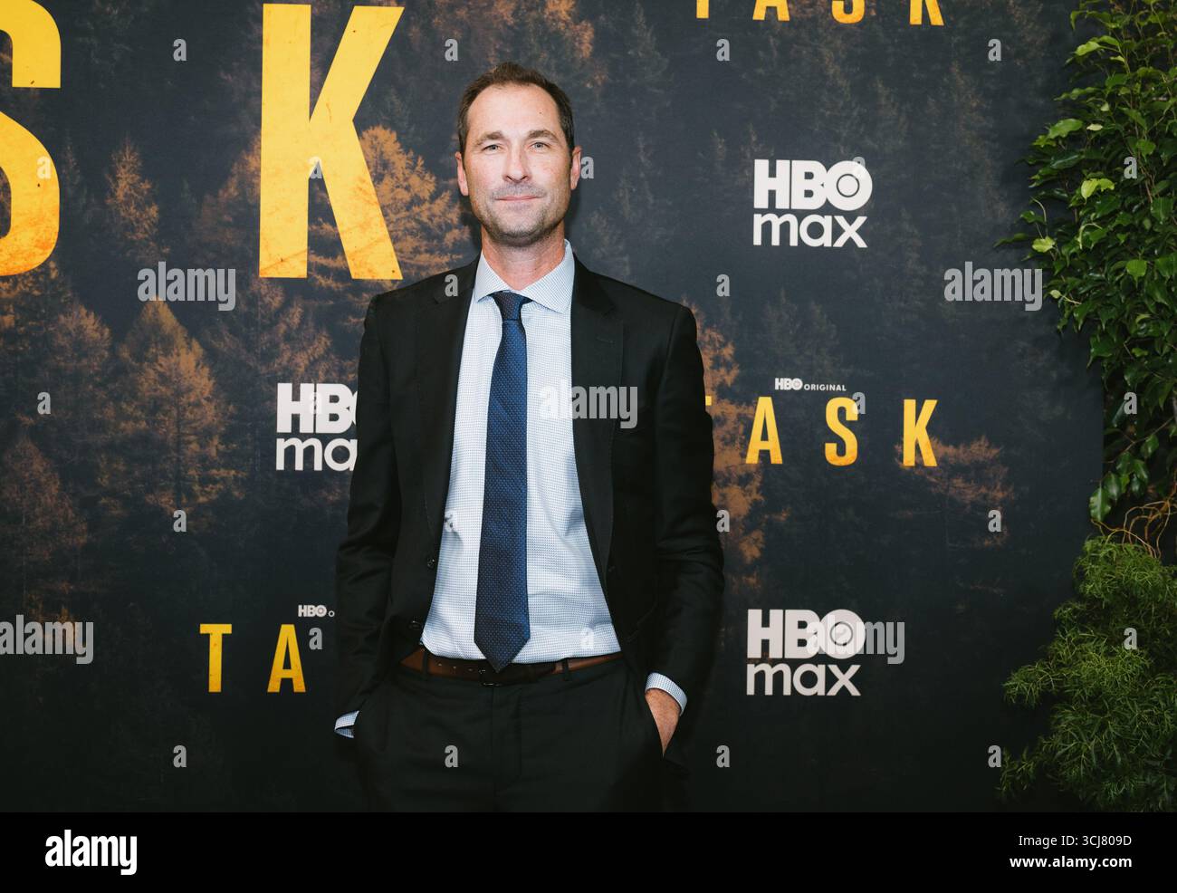 4 settembre 2025, New York, New York, Stati Uniti: Brad Ingelsby partecipa alla serie HBO Max 'Task'. Si tiene al Perelman Performing Arts Center di New York. Dinara Khairova/Photo Image Press/Zuma Press 4 settembre 2025. (Credit Image: © Photo Image Press via ZUMA Press Wire) SOLO PER USO EDITORIALE! Non per USO commerciale! Foto Stock