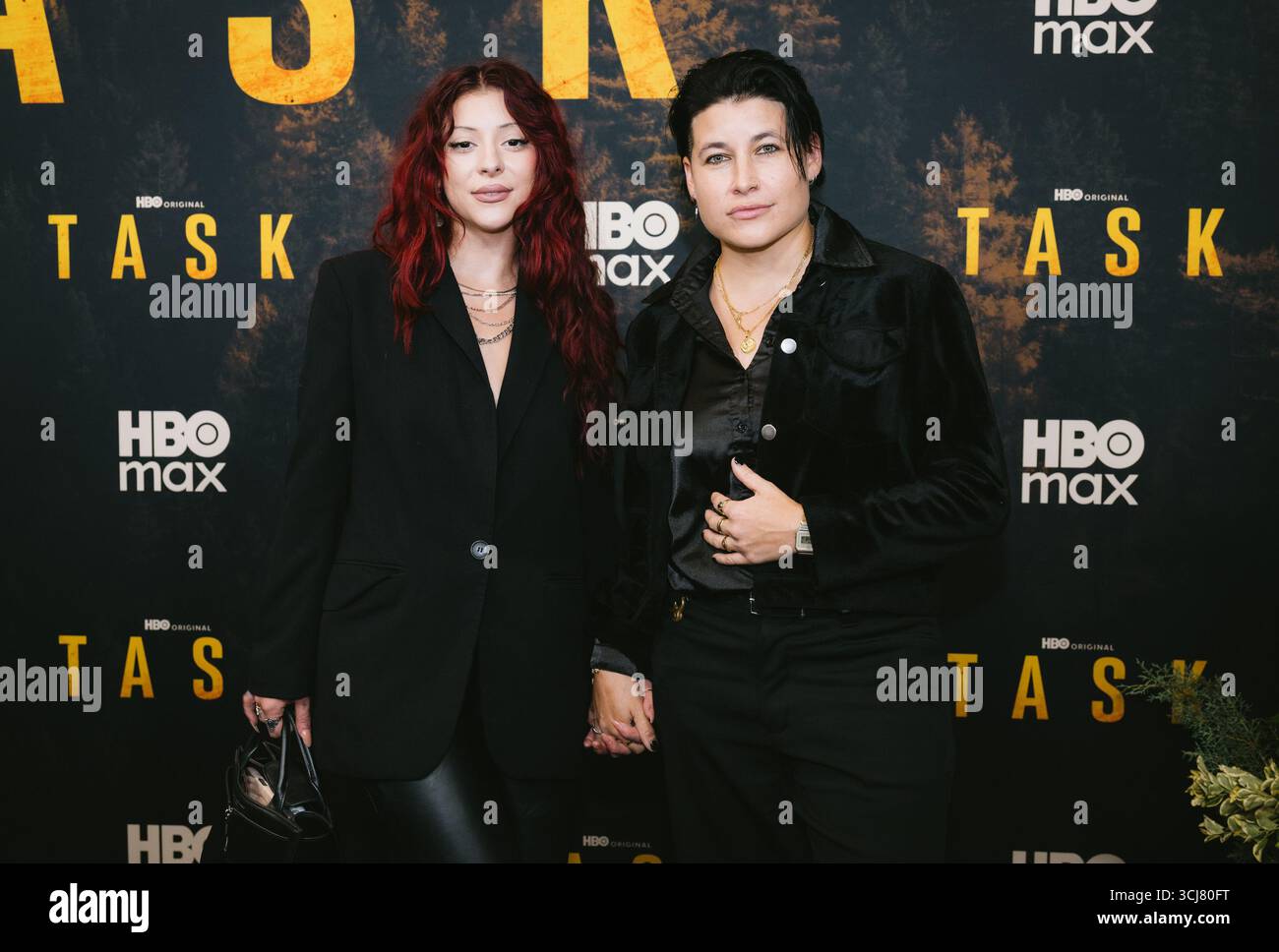 4 settembre 2025, New York, New York, Stati Uniti: Lexxe e Alexa San Roman partecipano alla serie HBO Max 'Task'. Si tiene al Perelman Performing Arts Center di New York. Dinara Khairova/Photo Image Press/Zuma Press 4 settembre 2025. (Credit Image: © Photo Image Press via ZUMA Press Wire) SOLO PER USO EDITORIALE! Non per USO commerciale! Foto Stock