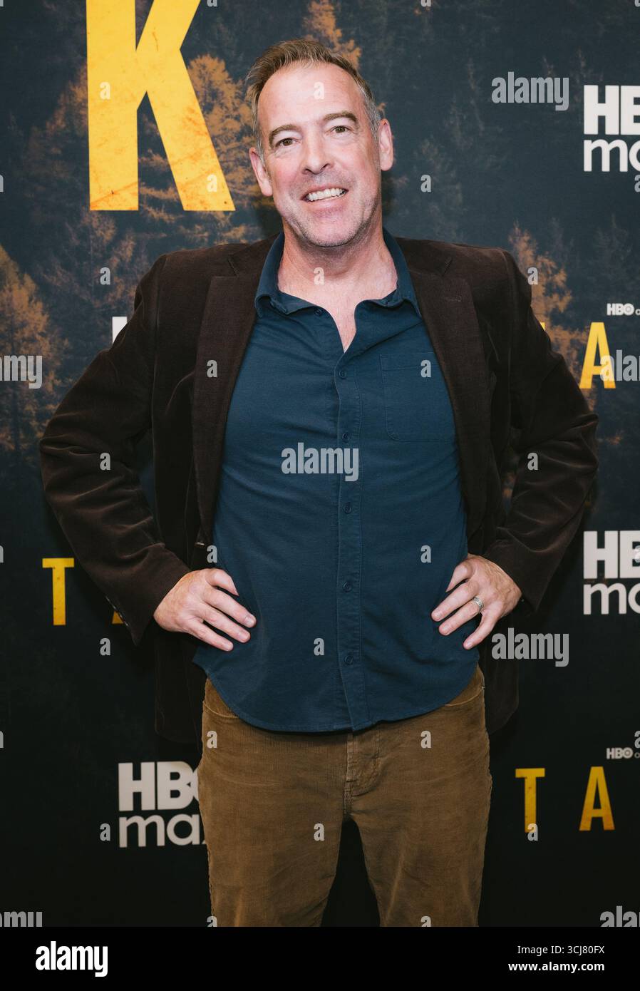 4 settembre 2025, New York, New York, Stati Uniti: Ian Merrill Peakes partecipa alla serie HBO Max 'Task'. Si tiene al Perelman Performing Arts Center di New York. Dinara Khairova/Photo Image Press/Zuma Press 4 settembre 2025. (Credit Image: © Photo Image Press via ZUMA Press Wire) SOLO PER USO EDITORIALE! Non per USO commerciale! Foto Stock