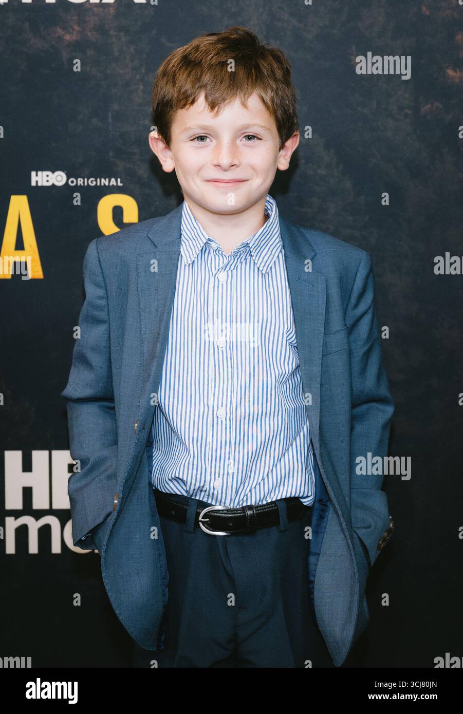 4 settembre 2025, New York, New York, Stati Uniti: Oliver Eisenson partecipa alla serie HBO Max 'Task'. Si tiene al Perelman Performing Arts Center di New York. Dinara Khairova/Photo Image Press/Zuma Press 4 settembre 2025. (Credit Image: © Photo Image Press via ZUMA Press Wire) SOLO PER USO EDITORIALE! Non per USO commerciale! Foto Stock