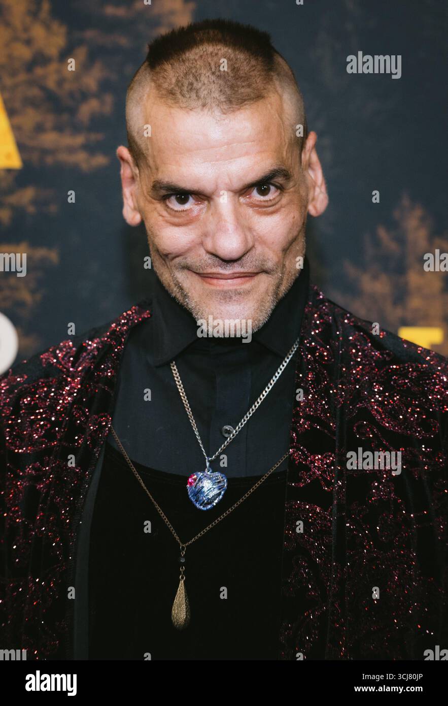4 settembre 2025, New York, New York, Stati Uniti: Peter Patrikios partecipa alla serie HBO Max 'Task'. Si tiene al Perelman Performing Arts Center di New York. Dinara Khairova/Photo Image Press/Zuma Press 4 settembre 2025. (Credit Image: © Photo Image Press via ZUMA Press Wire) SOLO PER USO EDITORIALE! Non per USO commerciale! Foto Stock