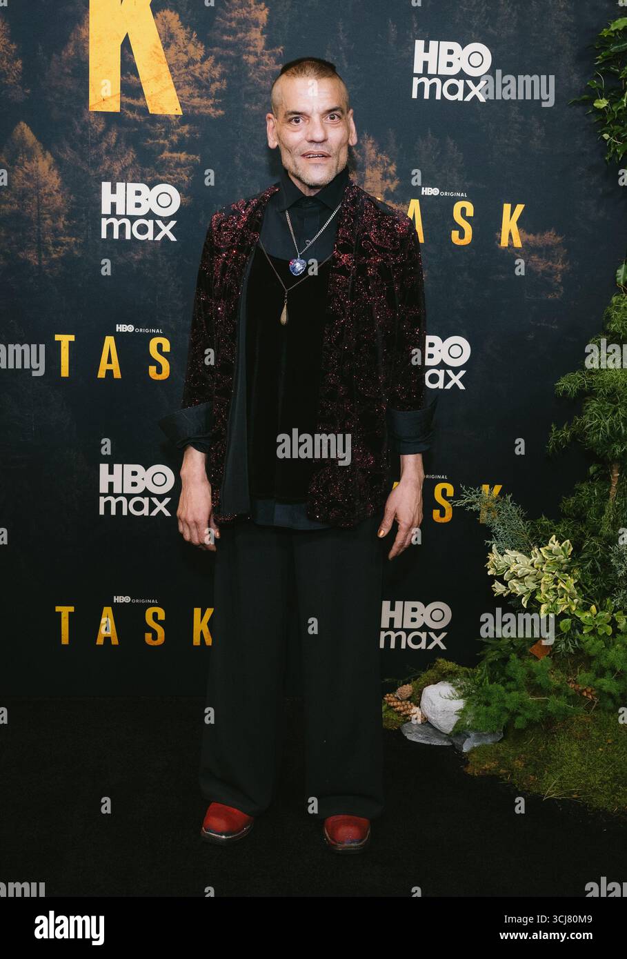 4 settembre 2025, New York, New York, Stati Uniti: Peter Patrikios partecipa alla serie HBO Max 'Task'. Si tiene al Perelman Performing Arts Center di New York. Dinara Khairova/Photo Image Press/Zuma Press 4 settembre 2025. (Credit Image: © Photo Image Press via ZUMA Press Wire) SOLO PER USO EDITORIALE! Non per USO commerciale! Foto Stock