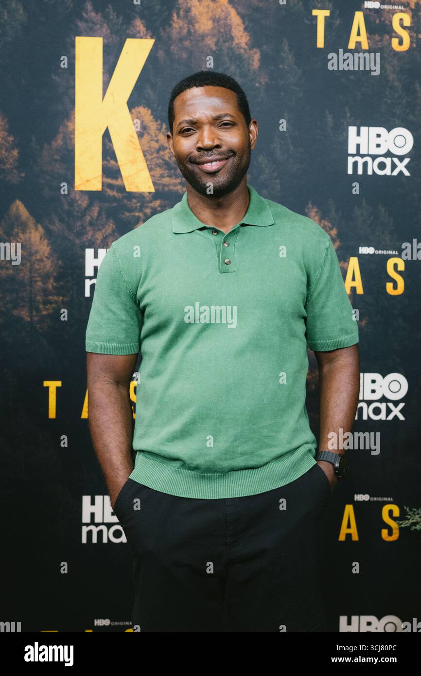 4 settembre 2025, New York, New York, Stati Uniti: Stephen Rider partecipa alla serie HBO Max 'Task'. Si tiene al Perelman Performing Arts Center di New York. Dinara Khairova/Photo Image Press/Zuma Press 4 settembre 2025. (Credit Image: © Photo Image Press via ZUMA Press Wire) SOLO PER USO EDITORIALE! Non per USO commerciale! Foto Stock