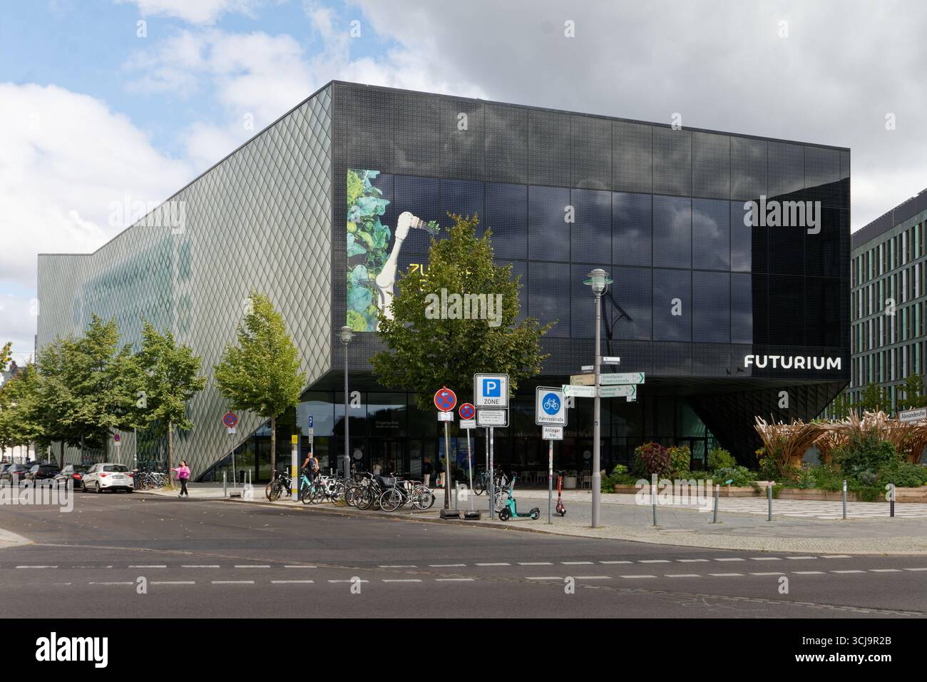 Edificio Futurium a Spreeboge, Berlino Foto Stock