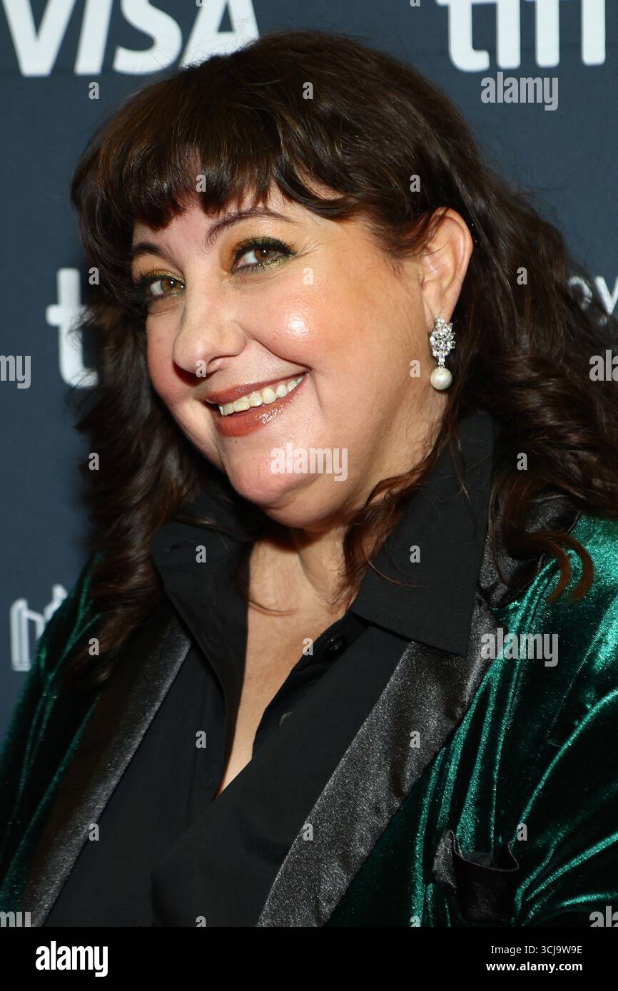Acceso. 5 settembre 2025. Ashlie Atkinson agli arrivi per LA presentazione speciale LOST BUS al Toronto International Film Festival (TIFF) 2025, VISA Screening Room al Princess of Wales Theatre, Toronto, IL 5 settembre 2025. Crediti: JA/Everett Collection/Alamy Live News Foto Stock