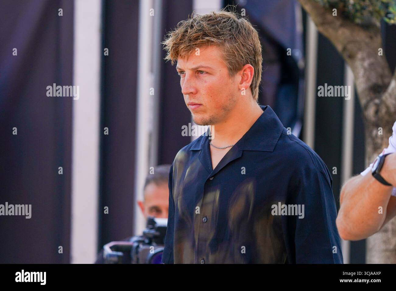 Liam Lawson (NZL) - Visa Cash App RB F1 Team - RB VCARB02 - Honda RBPTdurante la Formula 1 Pirelli Gran Premio d'Italia 2025 sul circuito di Monza, Lombardia, Italia, dal 6 al 9 settembre 2025. 16° round del Campionato del mondo di Formula 1 FIA 2025. Foto Stock