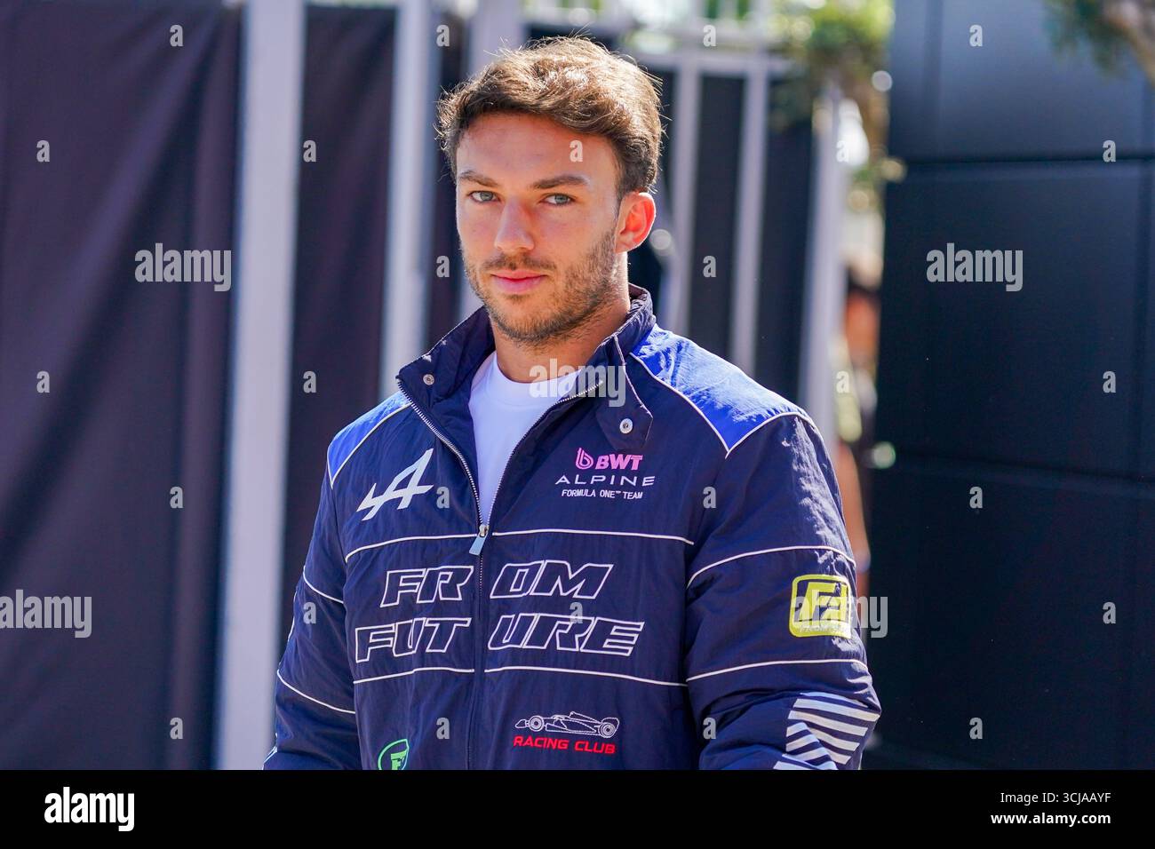 Pierre Gasly (fra) - Alpine F1 Team - Alpine A525 - Renaultduring la Formula 1 Pirelli Gran Premio d'Italia 2025 sul circuito di Monza, Lombardia, Italia, dal 6 al 9 settembre 2025. 16° round del Campionato del mondo di Formula 1 FIA 2025. Foto Stock