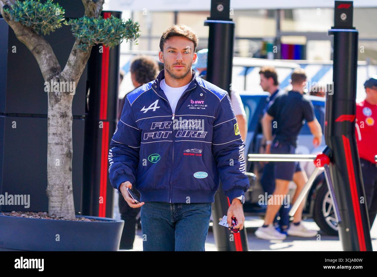 Pierre Gasly (fra) - Alpine F1 Team - Alpine A525 - Renaultduring la Formula 1 Pirelli Gran Premio d'Italia 2025 sul circuito di Monza, Lombardia, Italia, dal 6 al 9 settembre 2025. 16° round del Campionato del mondo di Formula 1 FIA 2025. Foto Stock