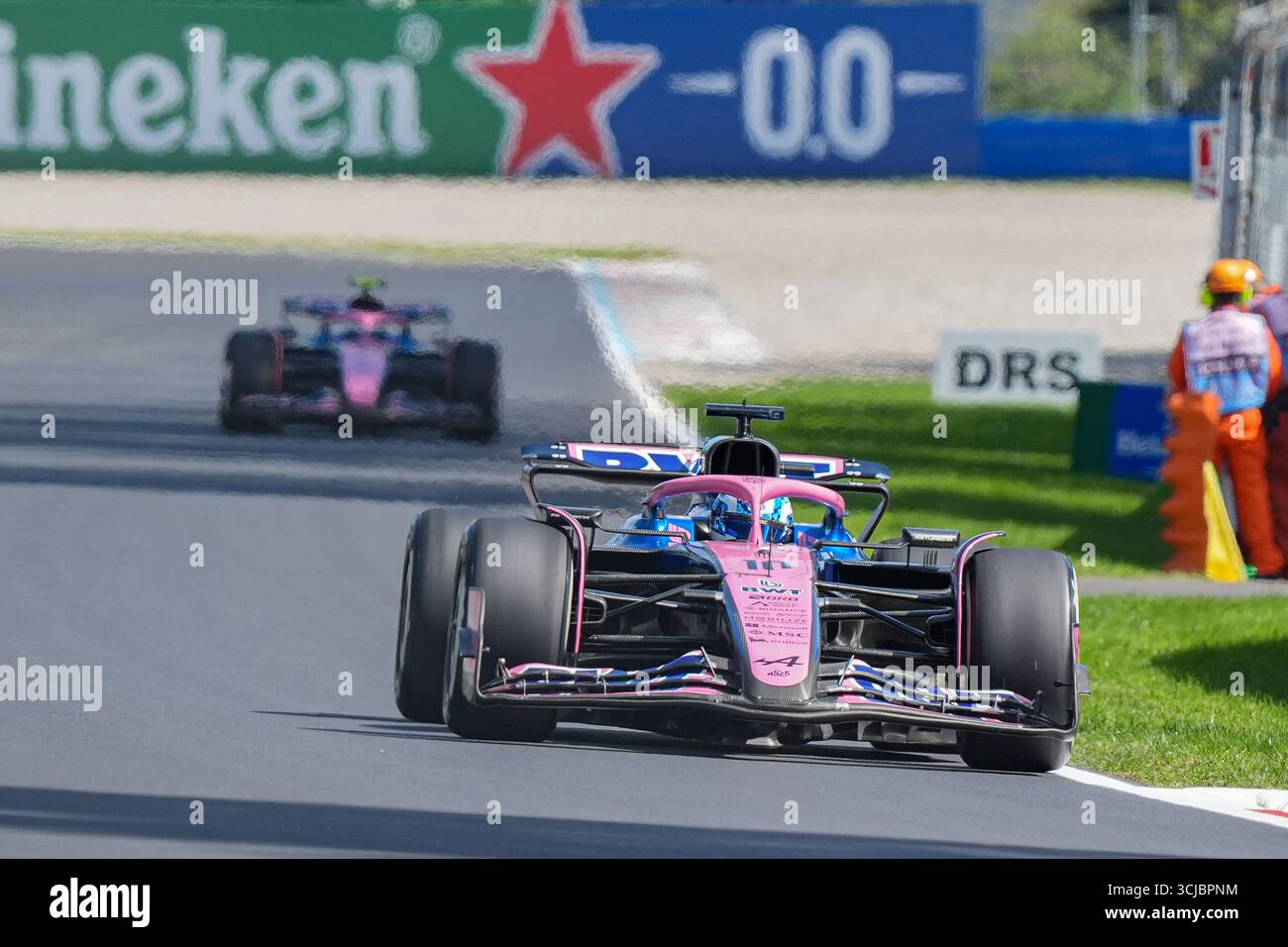 Pierre Gasly di Francia alla guida del (10) BWT Alpine F1 Team A525 crediti: Luca Rossini/Alamy Live News Foto Stock