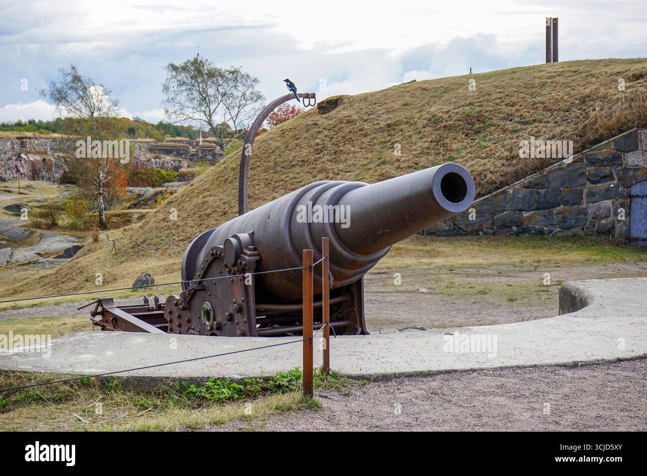 Fortezza di Suomenlinna, Helsinki, Finlandia Foto Stock