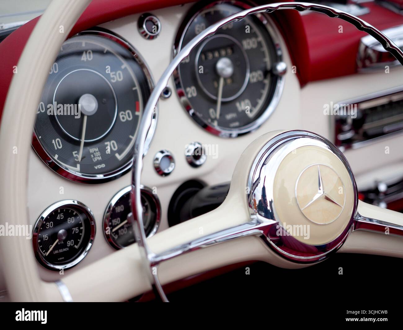Mercedes 190 SL W121 Foto Stock
