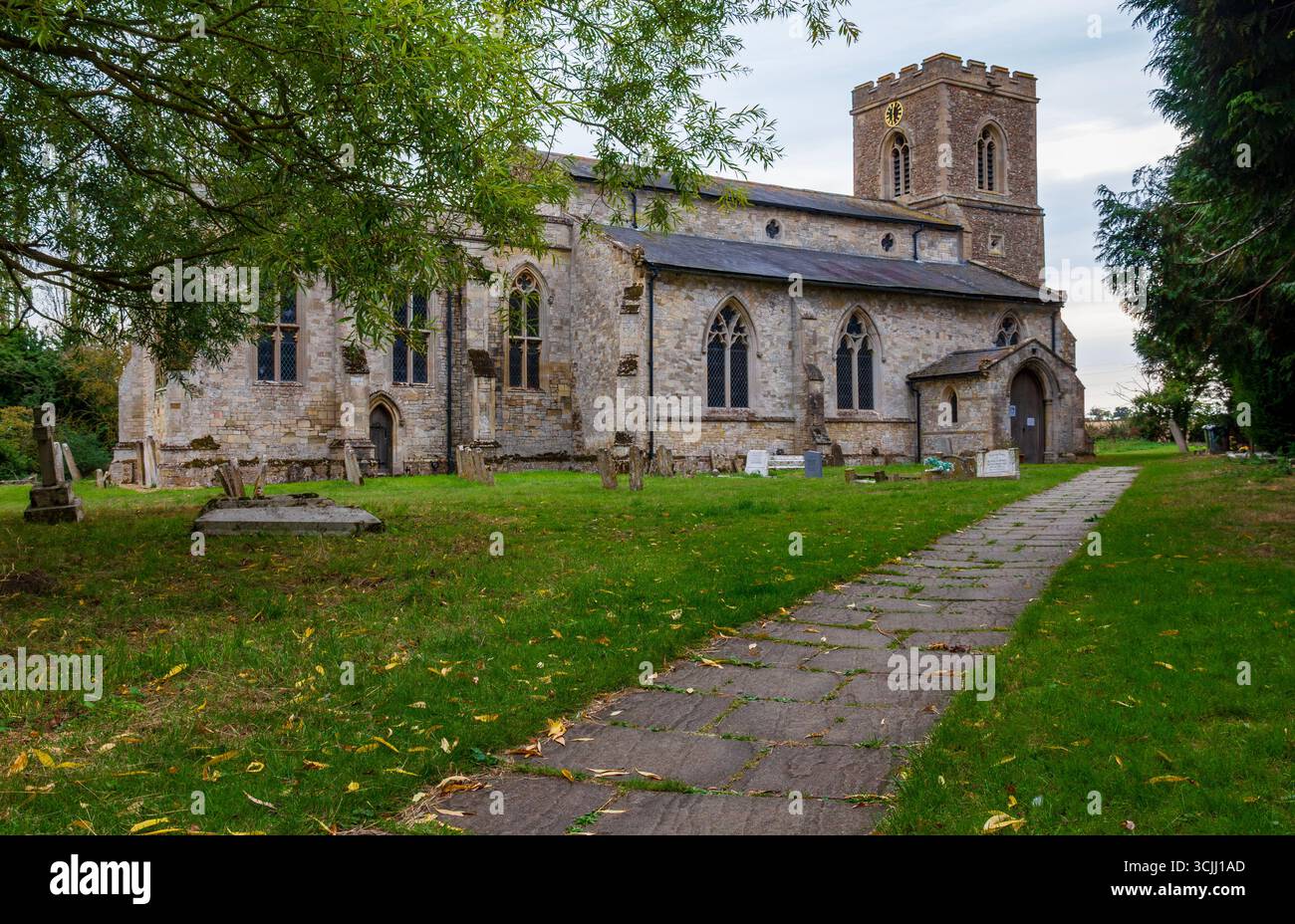 St Peter and St Paul's Church Dry Drayton, Cambridgeshire Foto Stock