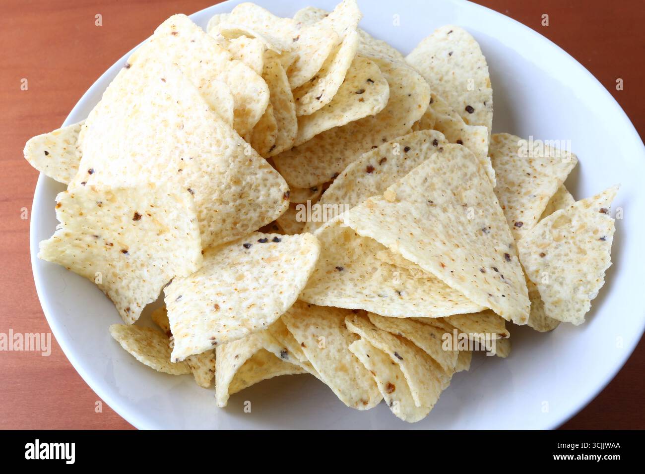 nachos come tipico aperitivo messicano Foto Stock