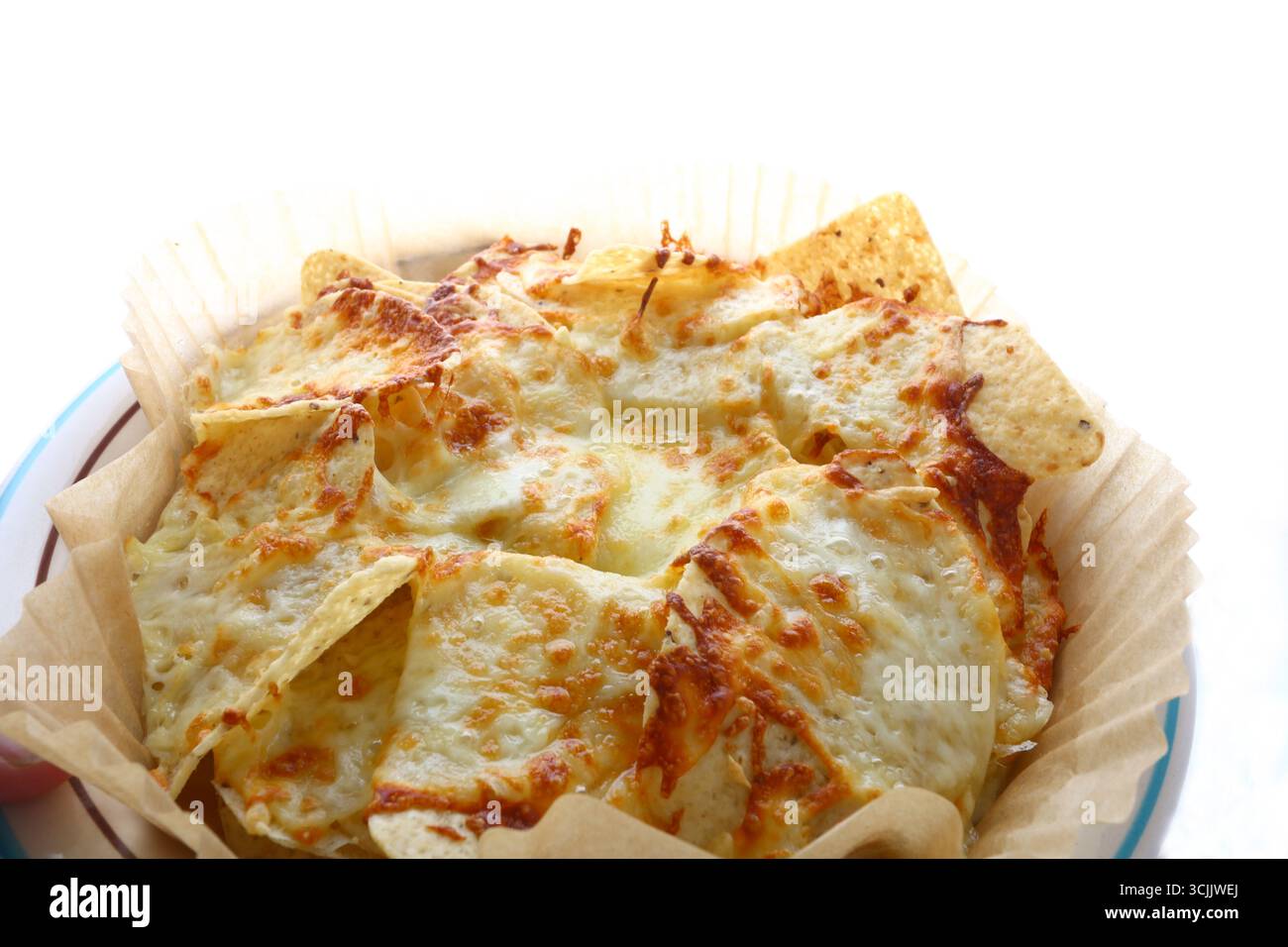 nachos come tipico aperitivo messicano Foto Stock
