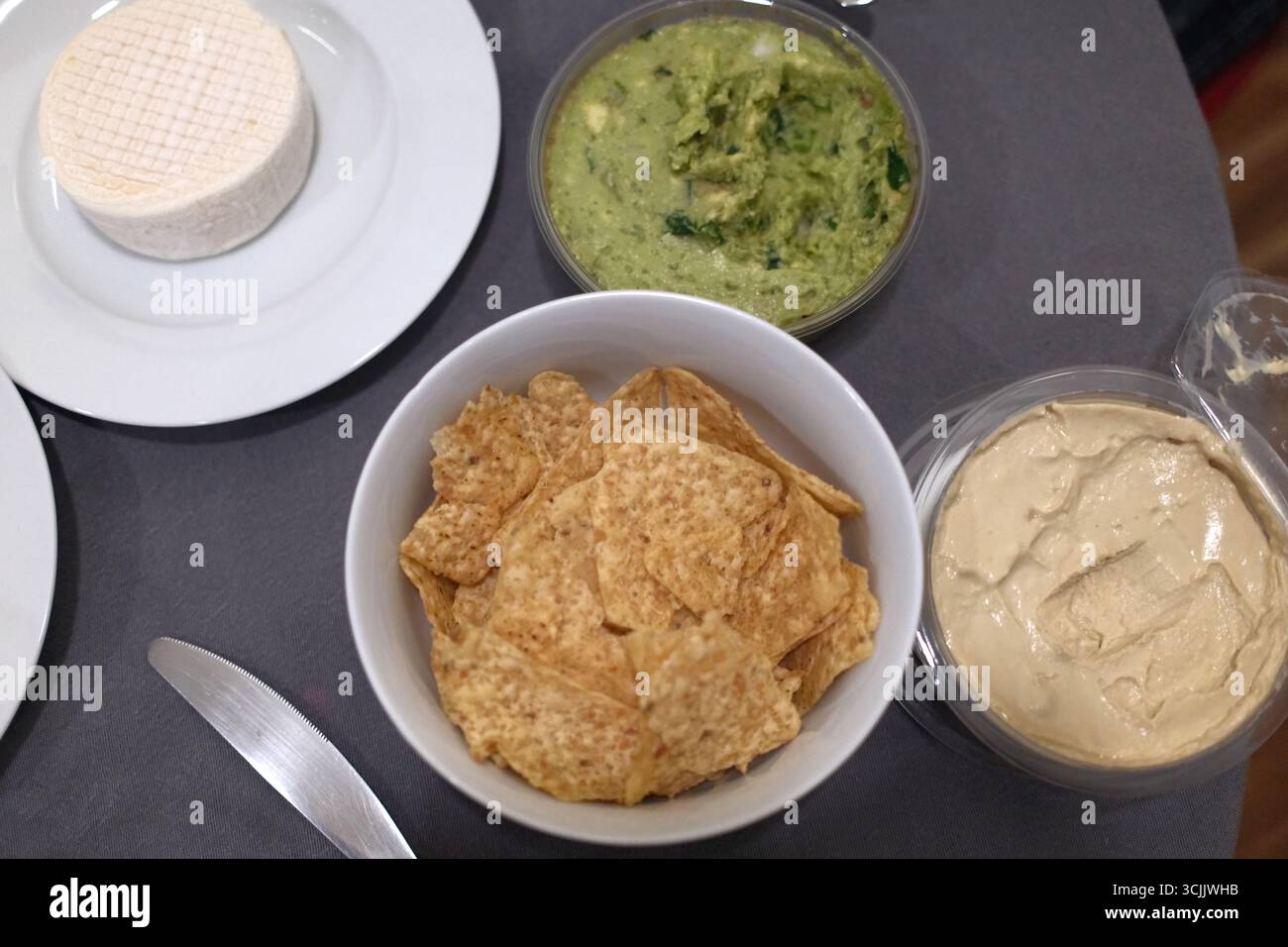 nachos come tipico aperitivo messicano Foto Stock