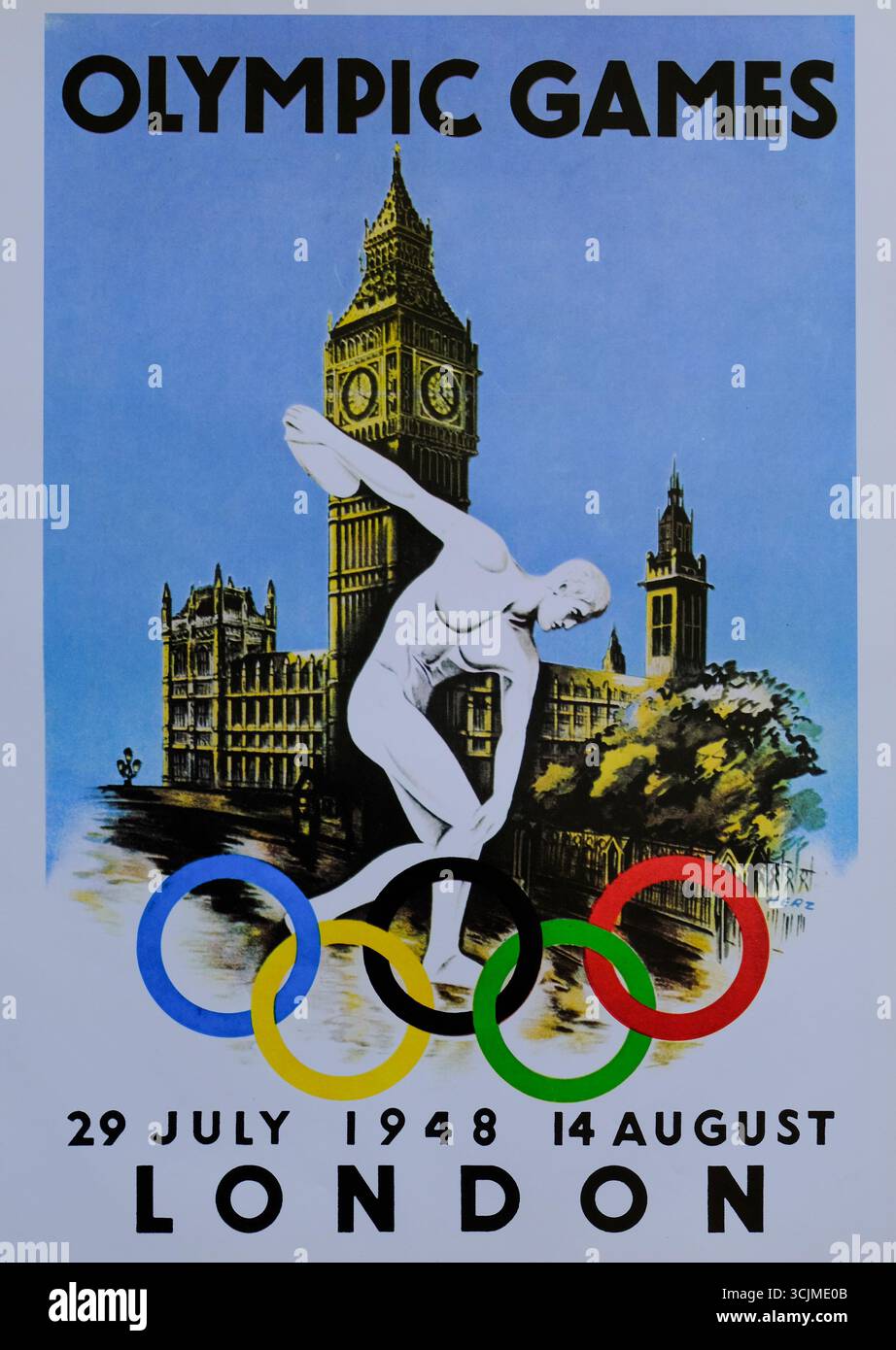 Olympic games london 1948 poster immagini e fotografie stock ad alta ...
