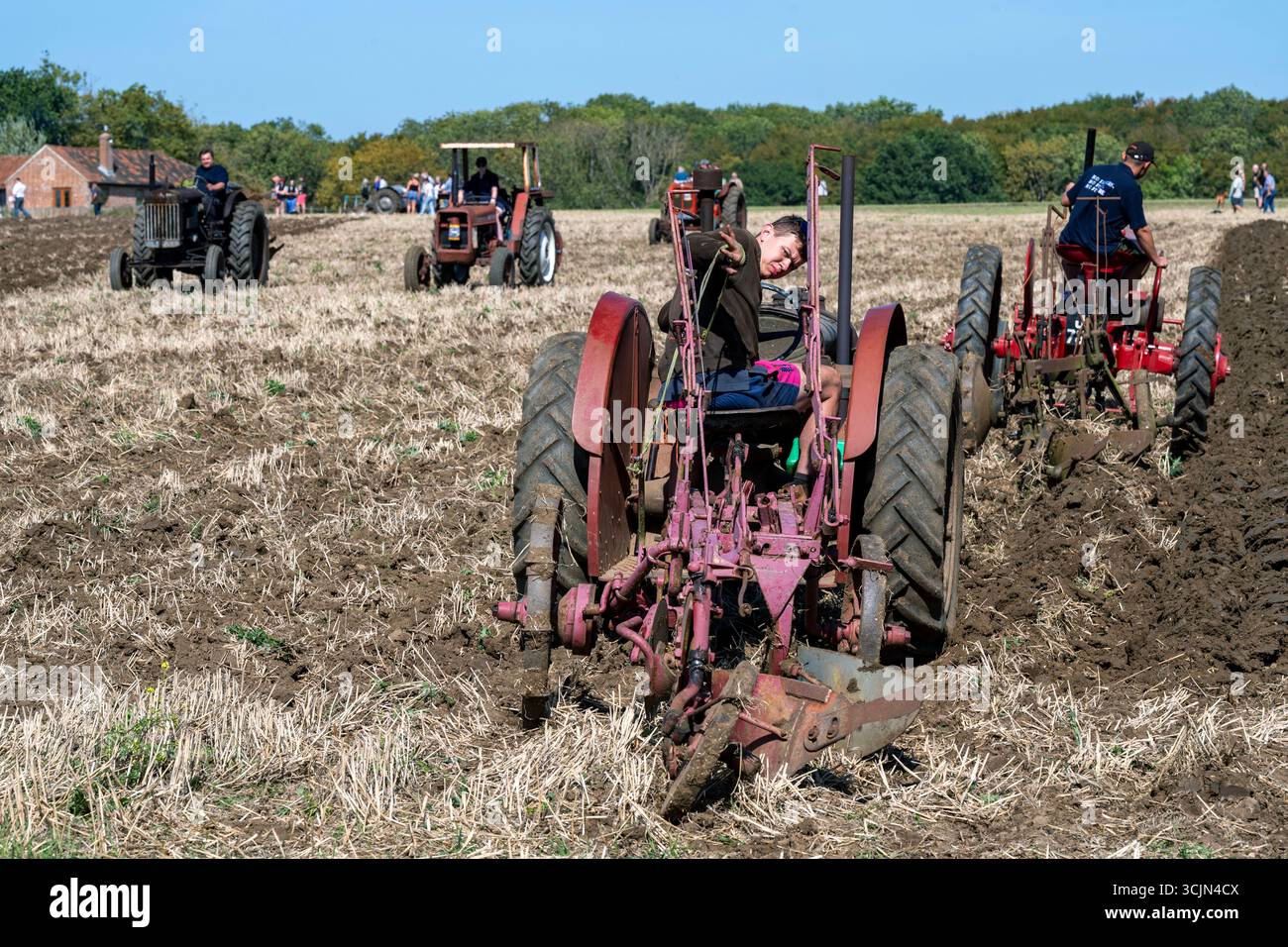 Aratro di Brampton e spettacolo country Suffolk Foto Stock