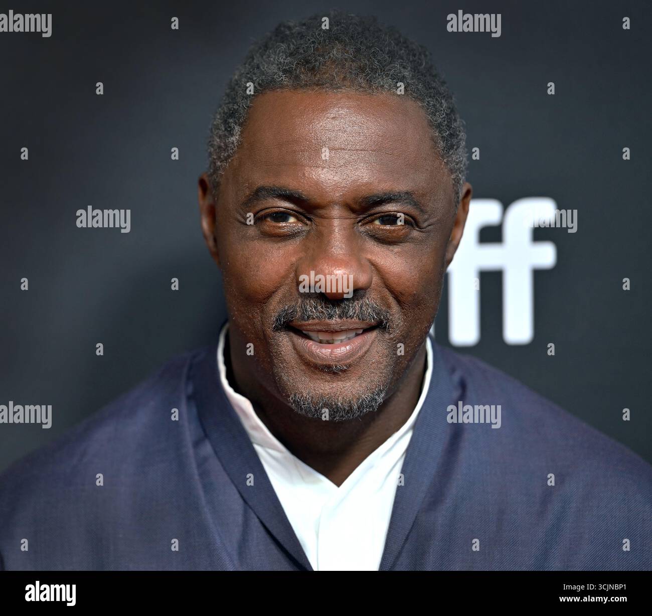 Toronto, Canada. 7 settembre 2025. Idris Elba partecipa ai TIFF Tribute Awards dove è stato premiato con il TIFF Tribute Award in Impact Media durante il Toronto International Film Festival al Fairmont Royal York Hotel di Toronto, Canada, domenica 7 settembre 2025. Foto di Chris Chew/UPI credito: UPI/Alamy Live News Foto Stock