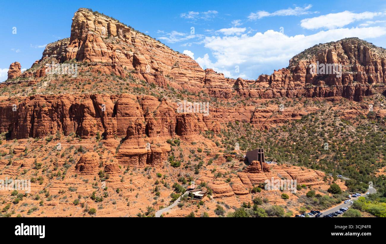 Cappella di Santa Croce, a Sedona, in Arizona, Stati Uniti d'America Foto Stock