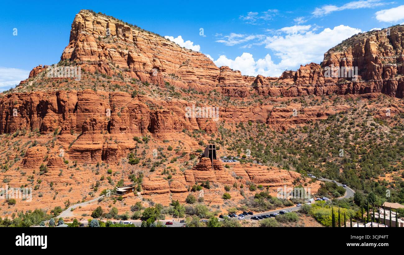 Cappella di Santa Croce, a Sedona, in Arizona, Stati Uniti d'America Foto Stock