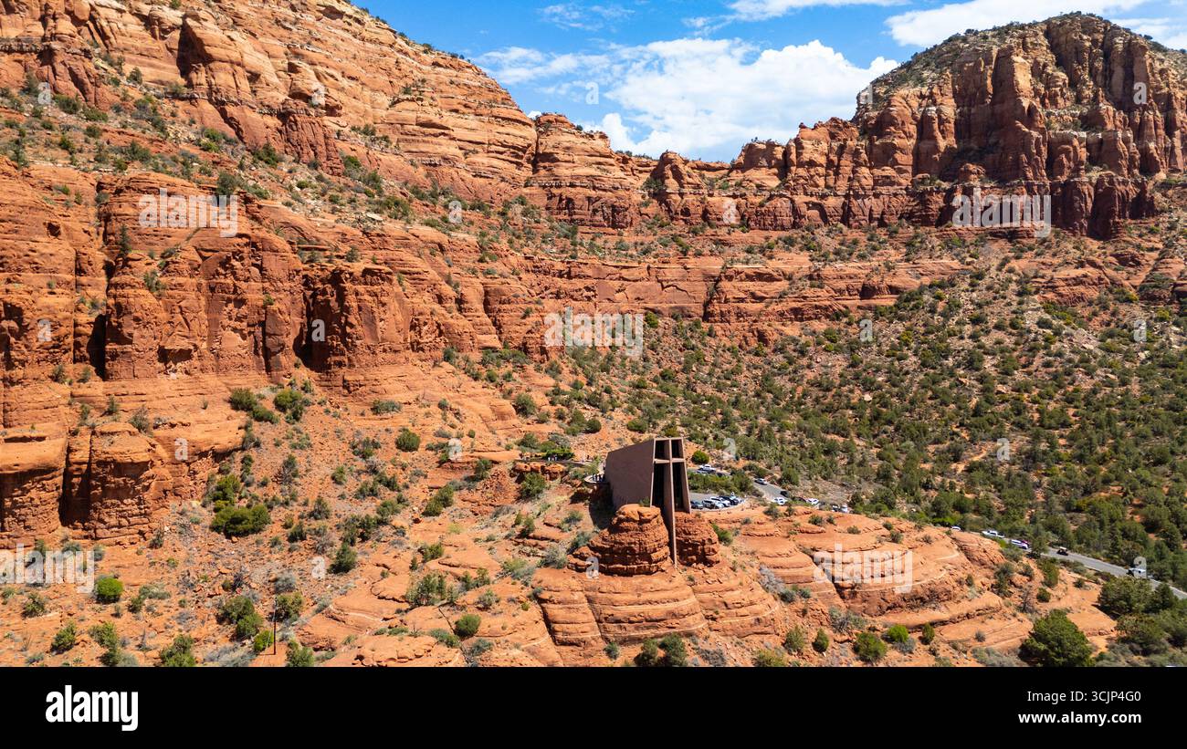 Cappella di Santa Croce, a Sedona, in Arizona, Stati Uniti d'America Foto Stock