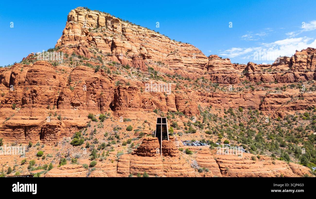 Cappella di Santa Croce, a Sedona, in Arizona, Stati Uniti d'America Foto Stock