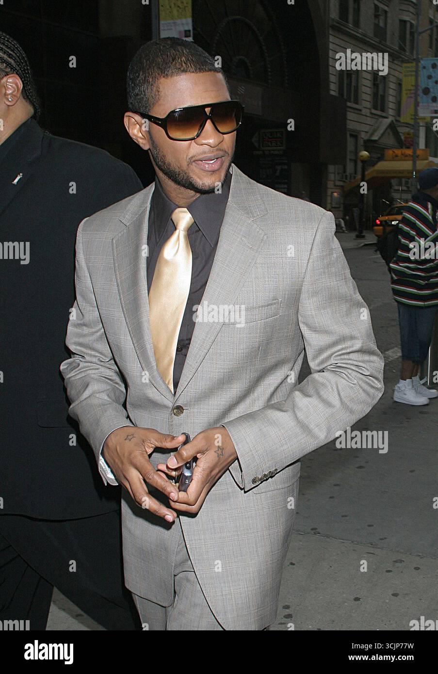 Usciamo a New York City poche ore prima del suo debutto nel musical di broadway 'Chicago' a New York City - 22 agosto 2006 Foto Stock