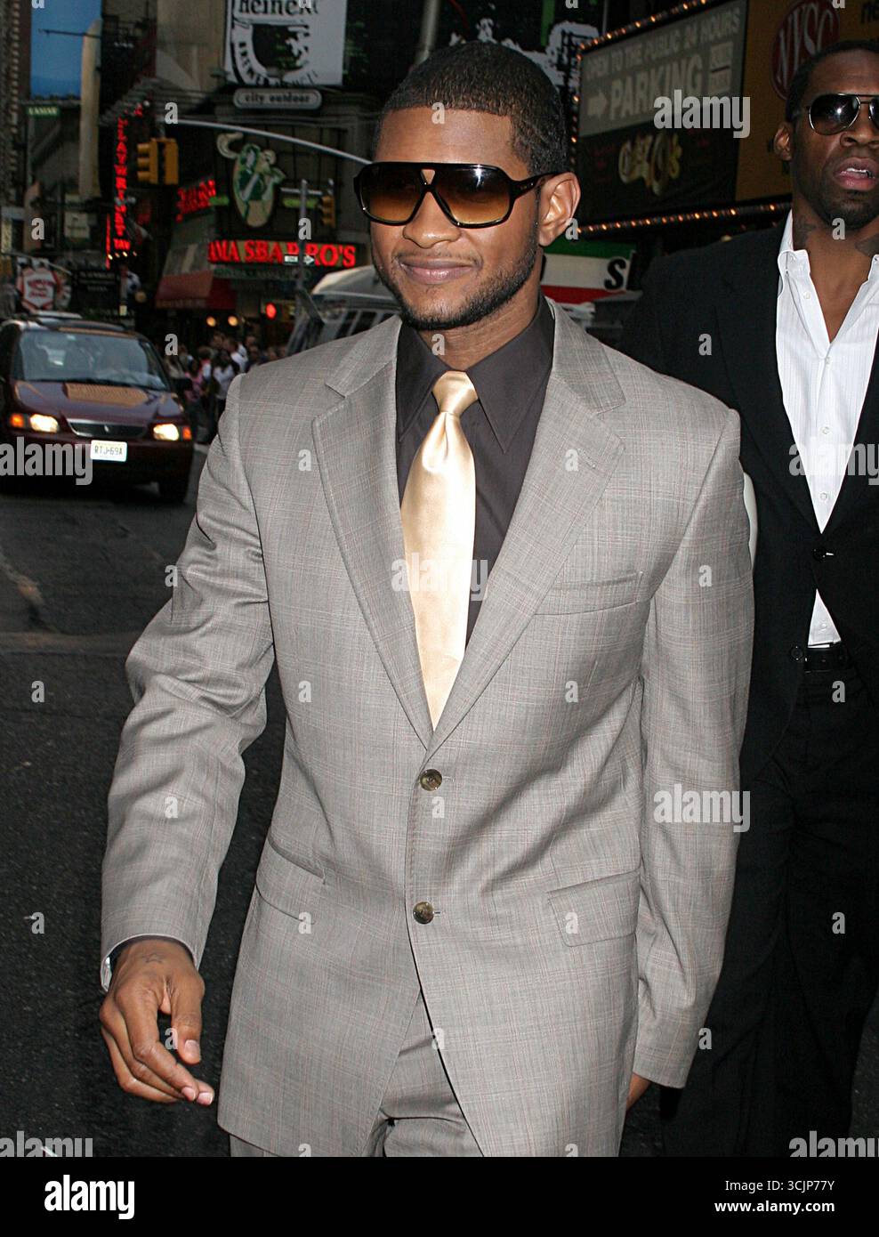 Usciamo a New York City poche ore prima del suo debutto nel musical di broadway 'Chicago' a New York City - 22 agosto 2006 Foto Stock