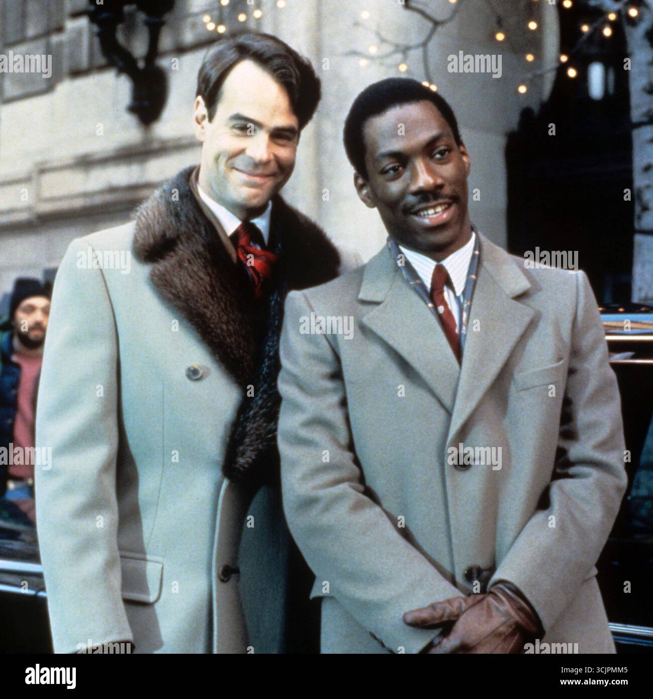 DAN AYKROYD and EDDIE MURPHY in BLACK OR WHITE (1983) - titolo originale: TRADING PLACES -, diretto da JOHN LANDIS. Credito: FOTO/album DI IMPORTANZA FONDAMENTALE Foto Stock