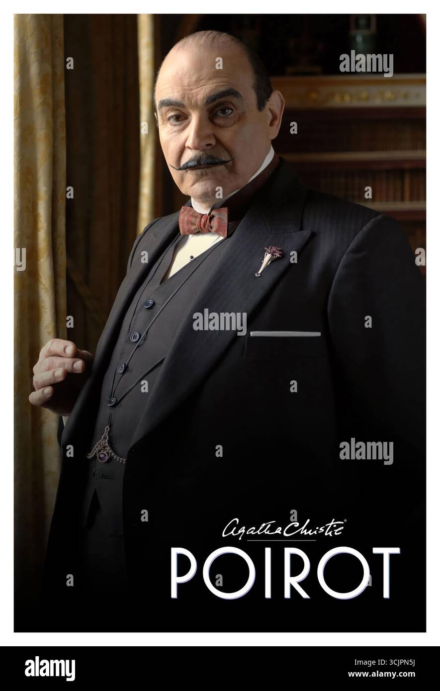 DAVID SUCHET in AGATHA CHRISTIE's POIROT (1989), diretto da EDWARD Bennett e ANDREW GRIEVE. Credito: FILM DI CARNEVALE & TELEVISIONE / Album Foto Stock