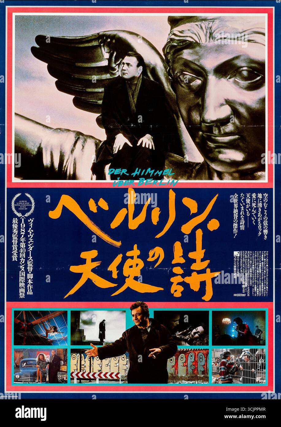 WINGS OF DESIRE (1987) - titolo originale: DER HIMMEL UBER BERLIN -, diretto da WIM WENDERS. Crediti: WESTDEUTSCHER RUNDFUNK / album Foto Stock