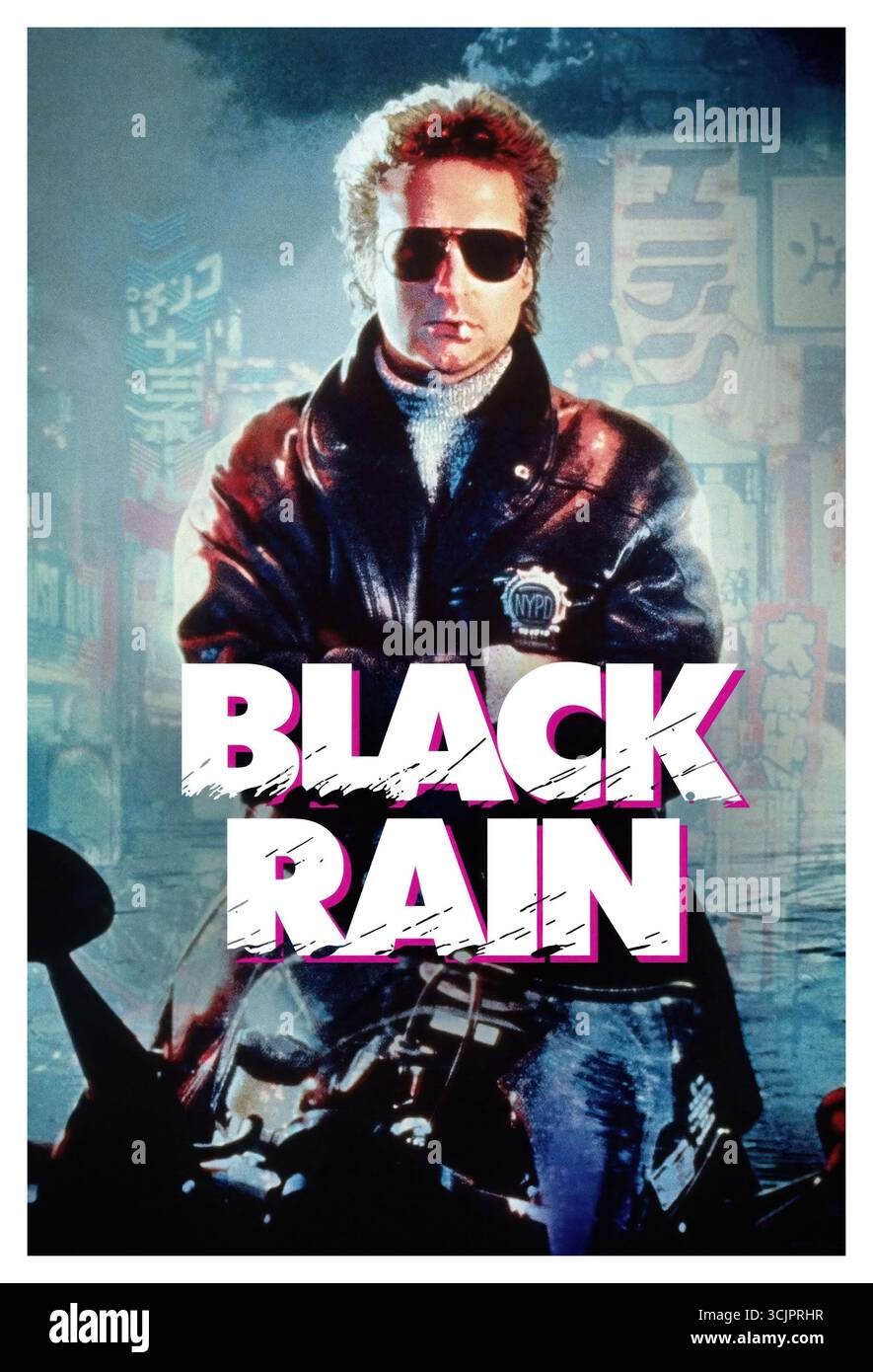 MICHAEL DOUGLAS in pioggia nera (1989), diretto da Ridley Scott. Credito: Paramount Pictures / Album Foto Stock MICHAEL DOUGLAS in pioggia nera (1989), diretto da Ridley Scott. Credito: Paramount Pictures / Album Foto Stock