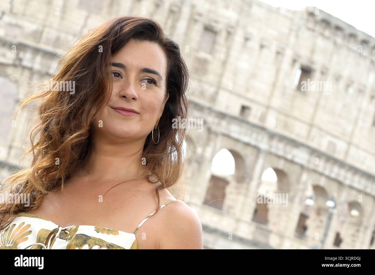 Cote De Pablo beim Photocall zur Paramount+ serie "NCIS: Tony & Ziva" auf der Terasse des Palazzo Manfredi. ROM, 08.09.2025 Foto Stock