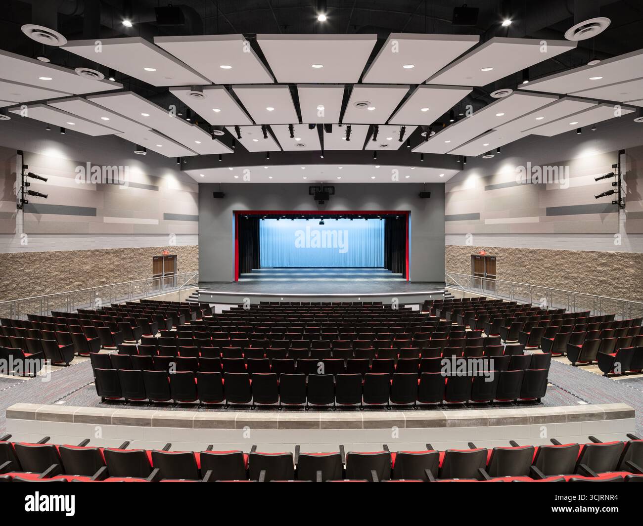 St. Clair High School Performing Arts Center, ubicazione: St. Clair MO, architetto: Incite Design Studio Foto Stock