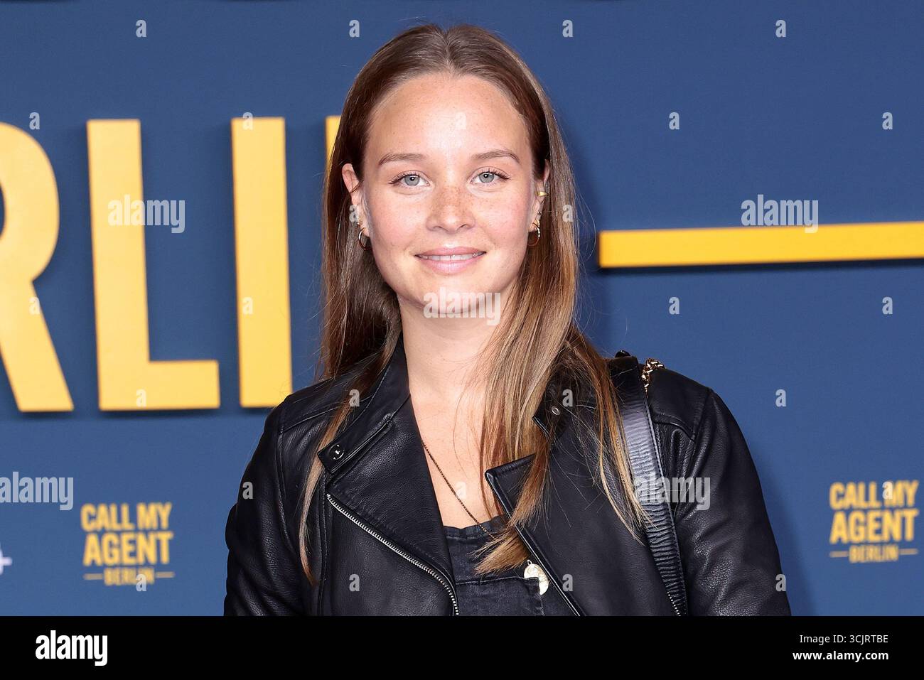 Sonja Gerhardt bei der „chiama il mio agente Berlin“ Serien Premiere (Disney+) am 8.09.2025 a Berlino Foto Stock