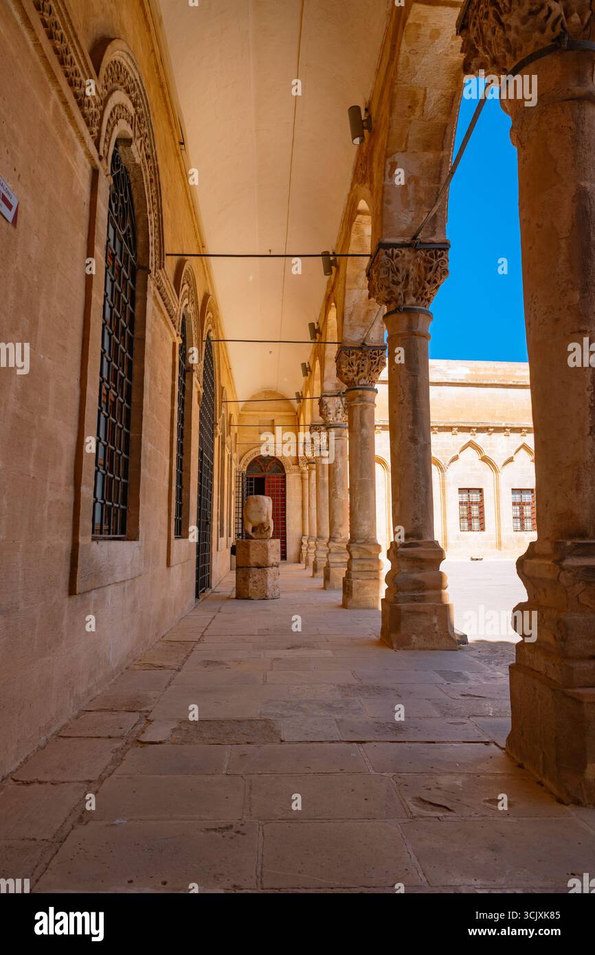 Museo Mardin. Edificio del Museo Mardin. Mardin Turchia - 6.27.2025 Foto Stock