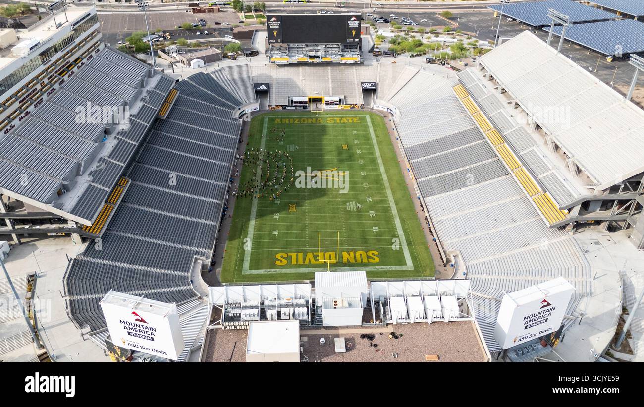 Mountain America Stadium, ASU Sun Devils, Phoenix, Arizona, Stati Uniti Foto Stock