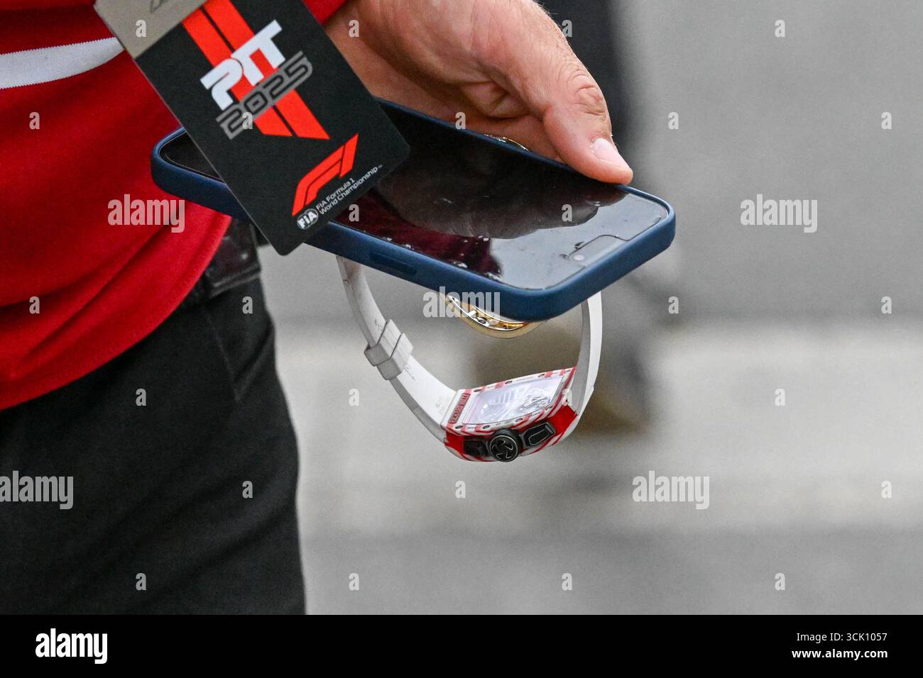 GP d'Olanda F1 2025 il 31 2025 agosto a Zandvoort, olandese - Formula 1 Charles Leclerc pilota Ferrari Foto Stock