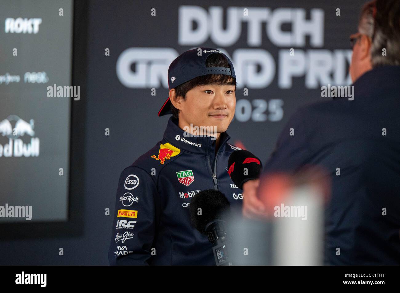 GP d'Olanda F1 2025 il 31 2025 agosto a Zandvoort, olandese - Formula 1 Yuki Tsunoda pilota della Red Bull Foto Stock