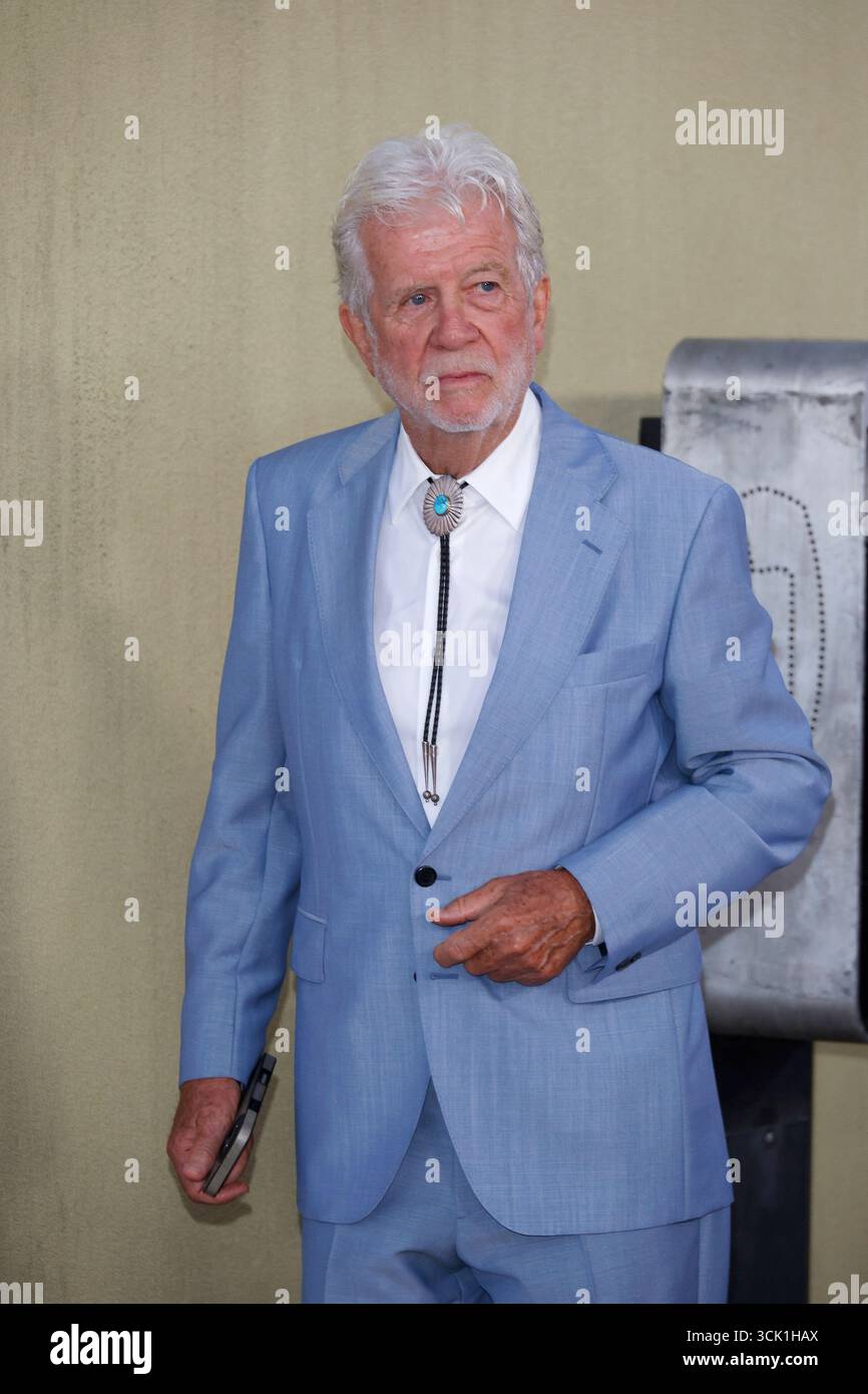 8 settembre 2025, Los Angeles, California, Stati Uniti: David Ward, partner di Irmelin Indenbirken alla prima mondiale di una battaglia dopo l'altra al TCL Chinese Theatre IMAX (immagine di credito: © Nina Prommer/ZUMA Press Wire) SOLO USO EDITORIALE! Non per USO commerciale! Foto Stock