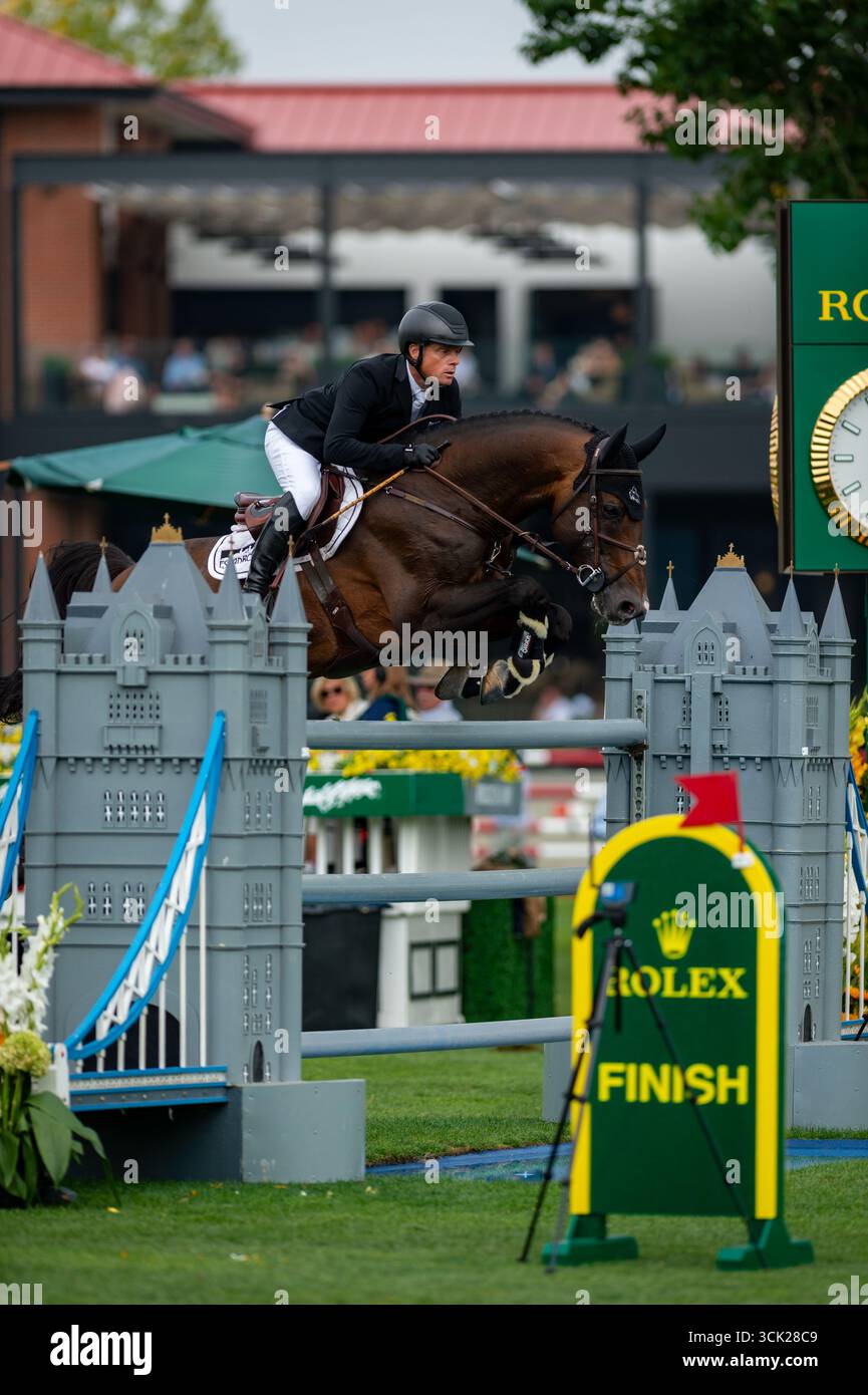 Rolex Masters all'Spruce Meadows di Calgary, Alberta Foto Stock