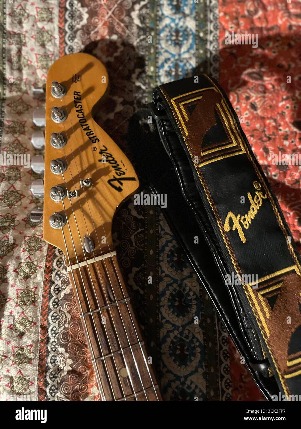 Fender Stratocaster 1974 - vintage originale Foto Stock