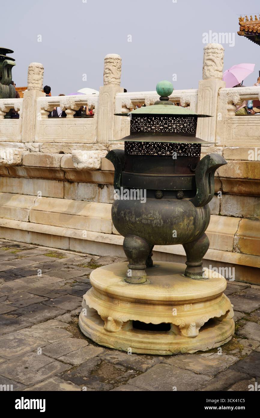 Cina - la città Proibita (Pechino) Foto Stock