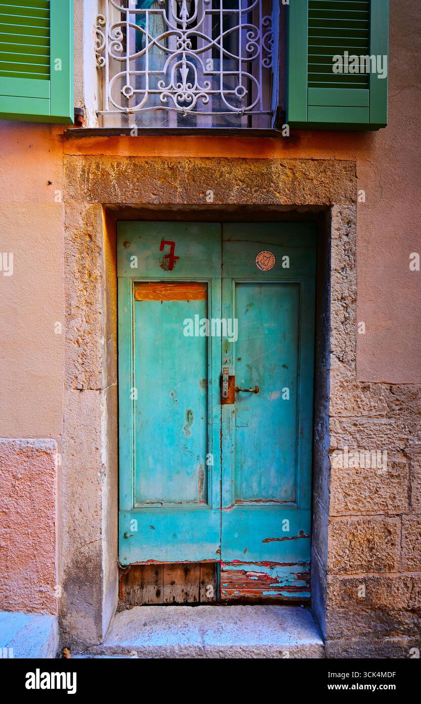 Portoncino di ingresso Foto Stock